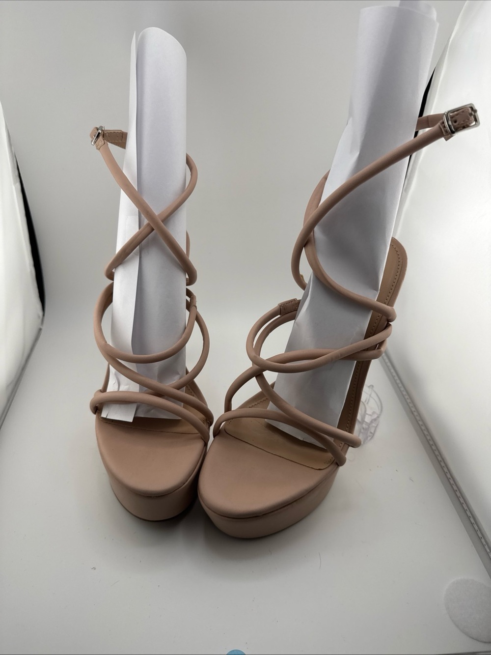 Steve Madden Blush/Nude Platform Heel Size 8.5 Women’s